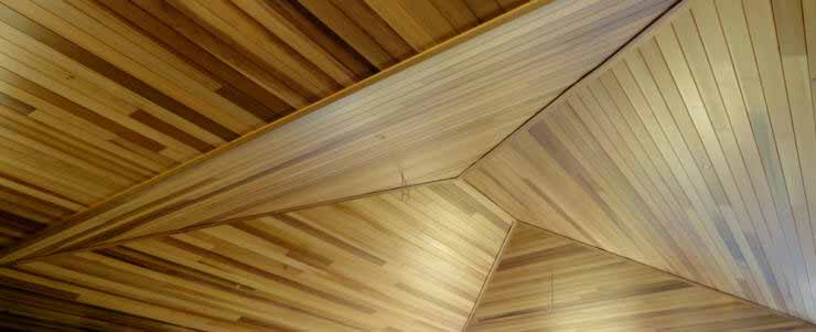 Cedar wood lined ceiling - Perth WA